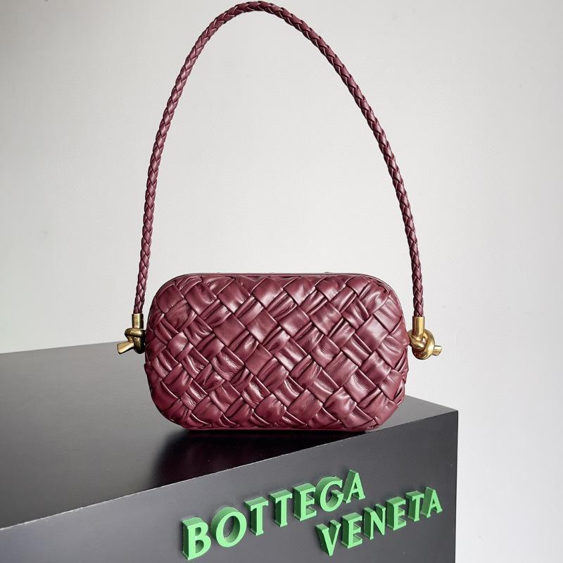 Bottega Veneta Clutches Bags 717623 Wine Red